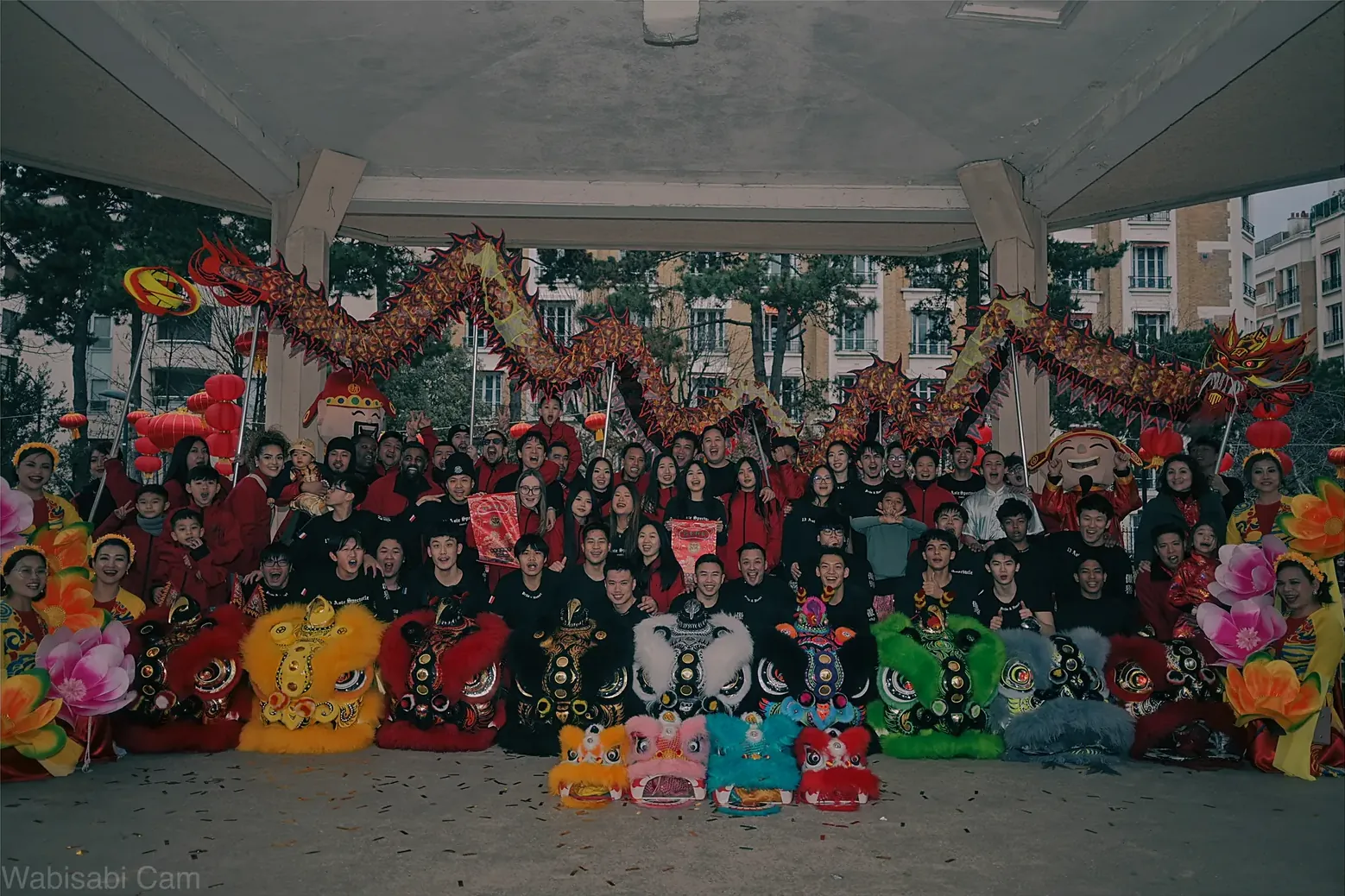 Photo de groupe 13AS — esprit d'équipe et passion partagée