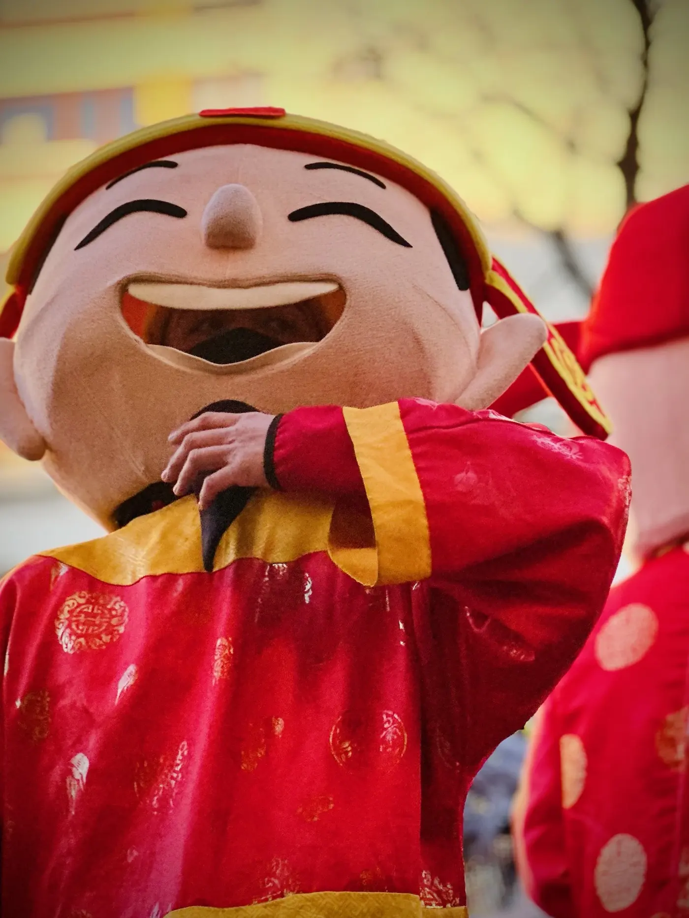 Mascotte Dieu de la Fortune souriant — Nouvel An chinois 13AS